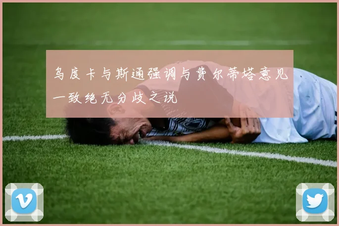 乌度卡与斯通强调与费尔蒂塔意见一致绝无分歧之说